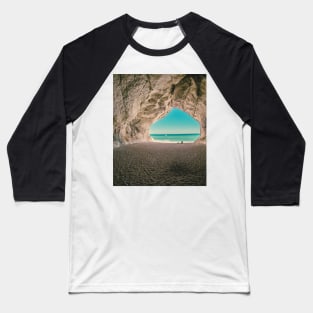 Aesthetic greek cave photo Baseball T-Shirt